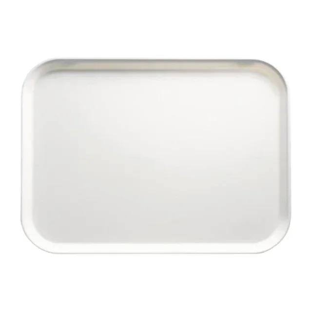 Camtray White Fiberglass Serving Tray - 457 mm
