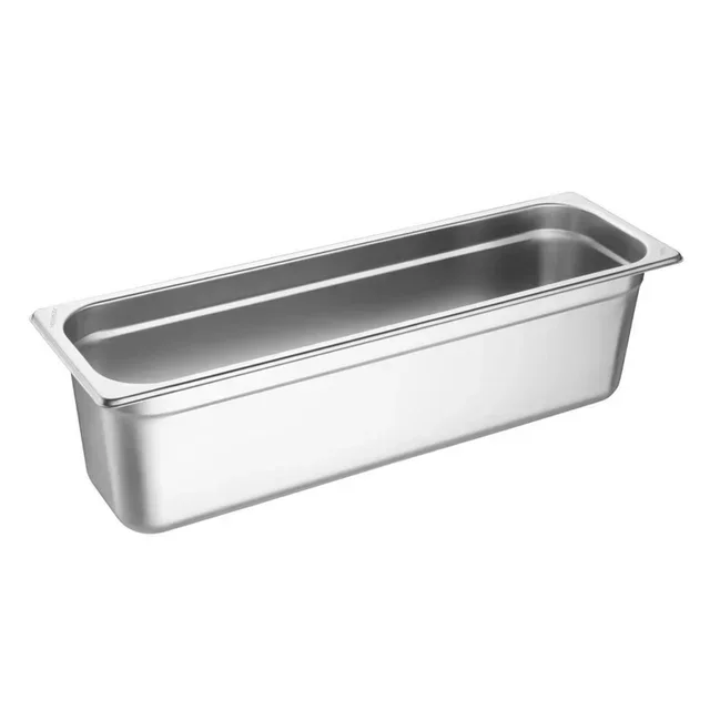 Gastronorm Stainless Steel Pan 2/4 - Height 15 cm