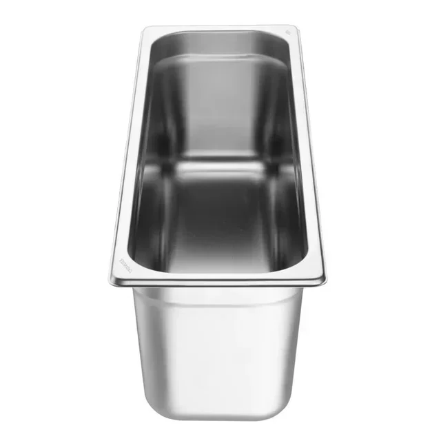 Gastronorm-Behälter Edelstahl 2/4 - Höhe 15 cm