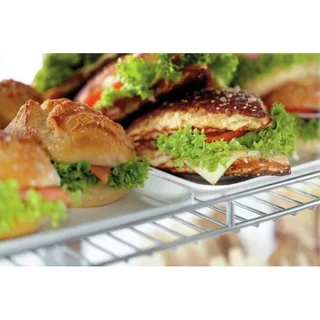 Melamine White Rectangular Tray - 150x300x17 mm - 5 Pieces