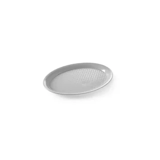Bandeja de Servicio para Comida Rápida Ovalada Color Gris