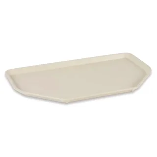 Plateau De Présentation Trapézoïdal 50X32.5Cm Polypropylène Beige