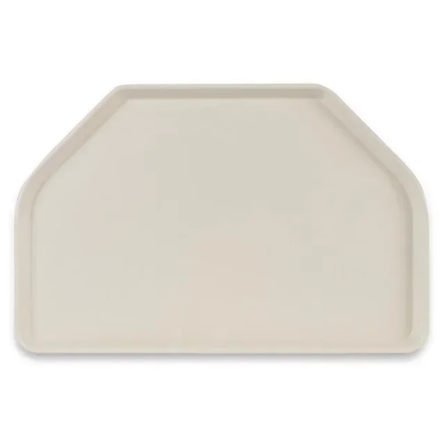 Plateau De Présentation Trapézoïdal 50X32.5Cm Polypropylène Beige