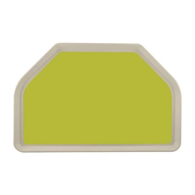 Bandeja de Presentación Trapezoidal de Poliéster GN 500×325 mm Verde
