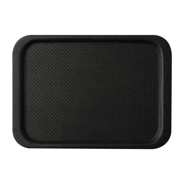 Blackline Anti-Slip Serving Tray 490x340 mm - Black
