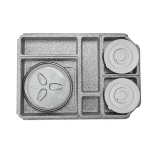 Plateau Repas Thermo EPP avec Couverts Jetables