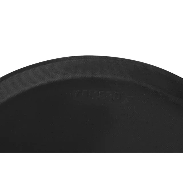Tabuleiro Redondo Camtread Preto Ø 355 mm Fibra de Vidro Antiderrapante Serviço
