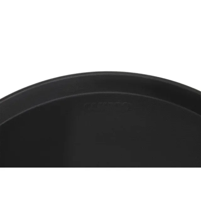 Round Anti-Slip Camtread Serving Tray Black Ø 405 mm Fiberglass