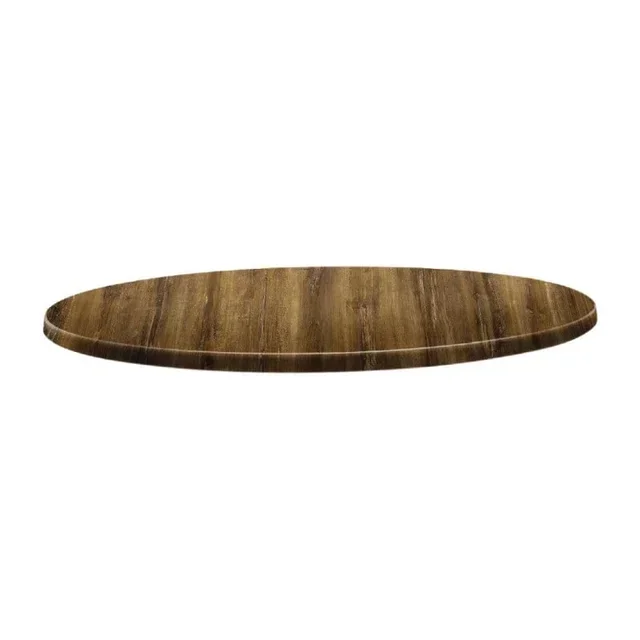 Plateau Rond Classic Line Atacama Cherry Ø80 cm - Finition Bois Cerisier