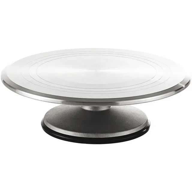 Plato Giratorio de Aluminio Ø 320 mm - Base Rotativa para Cerámica y Alfarería