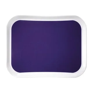 Tabuleiro de Serviço Century Fun Versa Lite Poliéster 33x43 cm Roxo Uva