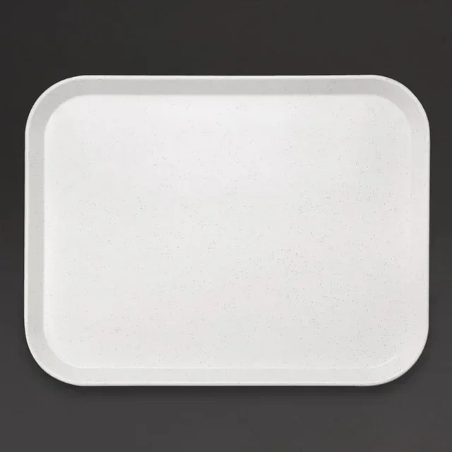 Light Grey Fiberglass Service Tray 355 x 460 mm
