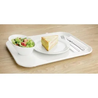 Plateau de Service en Fibre de Verre Gris Perle 355 x 460mm