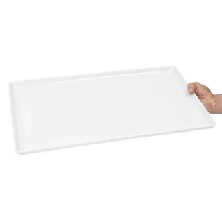 Tabuleiro de Serviço Melamina Float Branco Formato Gastronorm GN 1/1