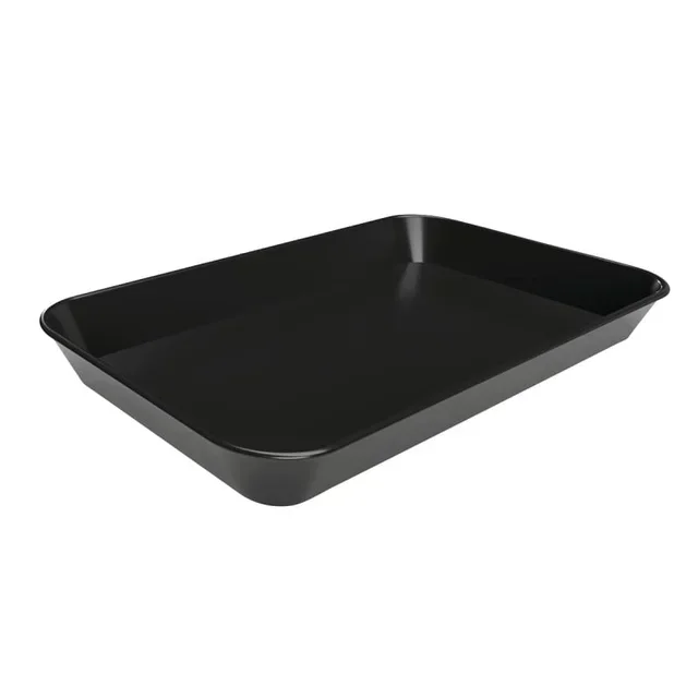 Melamine Presentation Plate Black - 250 x 350 x 40 mm - Pack of 5