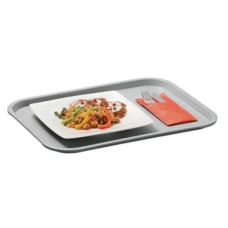 Rectangular Serving Tray 415 x 315 mm - Grey Color
