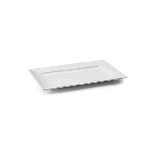 Rectangular Melamine Serving Tray 30x21 cm - Durable & Practical