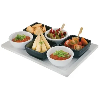 Bandeja Rectangular de Melamina 35,5 cm