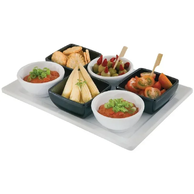 Bandeja Rectangular de Melamina 35,5 cm