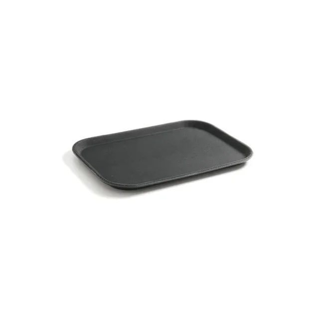 Rectangular Serving Tray Black Polypropylene 530x325 mm