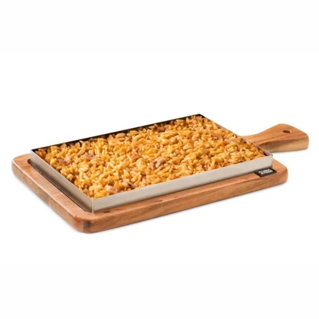 Tabuleiro de Serviço para Arroz com Alça - 345 x 190 mm