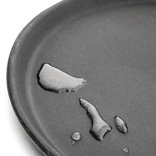 Vassoio da Portata Rotondo Nero 35,6 cm - Superficie Antiscivolo