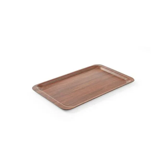 Bandeja de Presentación Rectangular de Madera Woodform - 43 x 33 cm