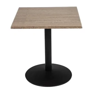 Tablero de Mesa Cuadrado 70x70 cm Aspecto Madera Envejecida