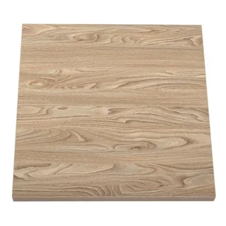 Tablero de Mesa Cuadrado Efecto Madera Clara 70 cm