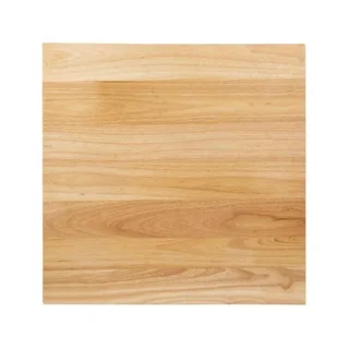 Quadratische Holz Tischplatte Natur 70 cm