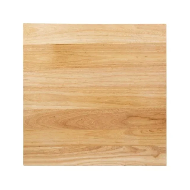 Square Wooden Table Top Natural 70 cm