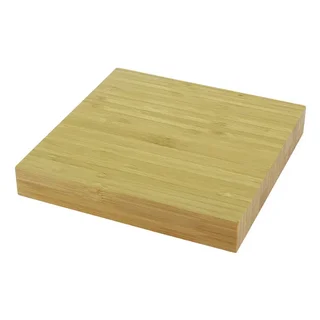 Capri Square Table Top in Natural Bamboo 700x700 mm