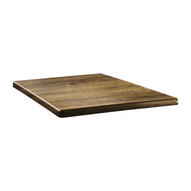 Plateau De Table Carré Classic Line Atacama Cerisier - 600 x 600 mm