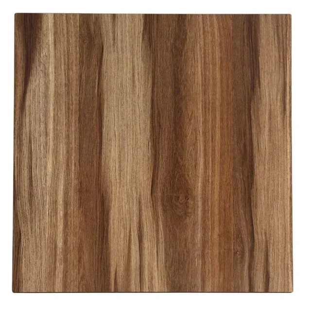 Square Table Top Mesa - Colorado Oak Wood - 70 x 70 cm