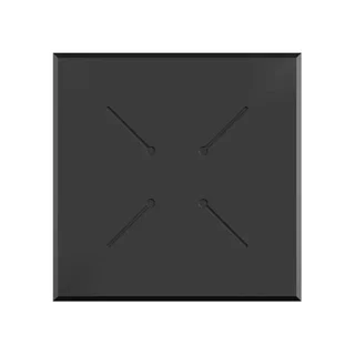 Square Black HPL Table Top - 70x70 cm