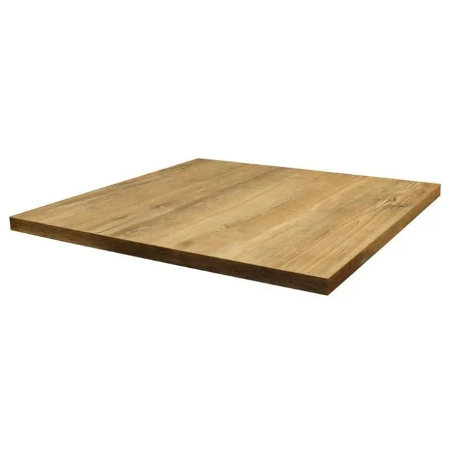 Square Tabletop Tavola - Slavona Oak - 70 x 70 cm