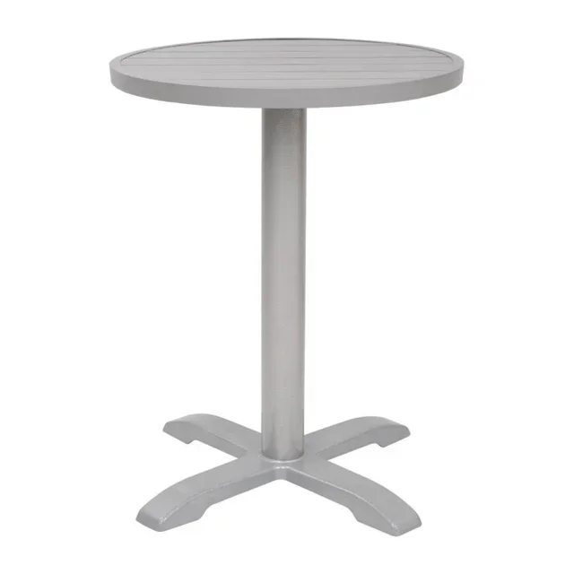Round Table Top Aluminium Light Grey Ø580 mm