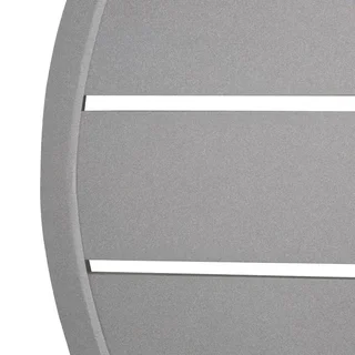 Round Table Top Aluminium Light Grey Ø580 mm