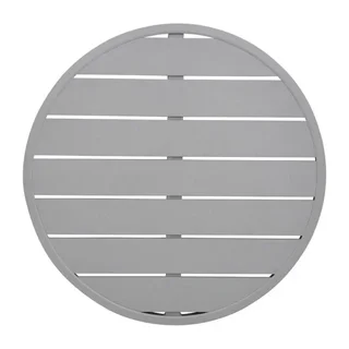 Round Table Top Aluminium Light Grey Ø580 mm