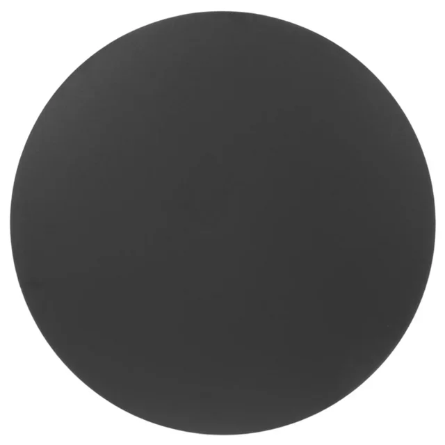 Round Table Top Black Matte 60 cm