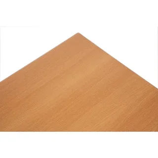Tapa de Mesa Rectangular de Madera de Haya Pre-perforada