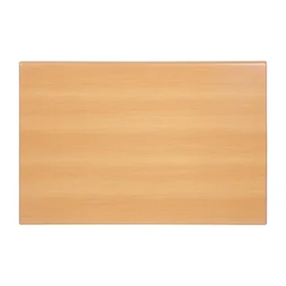 Tapa de Mesa Rectangular de Madera de Haya Pre-perforada