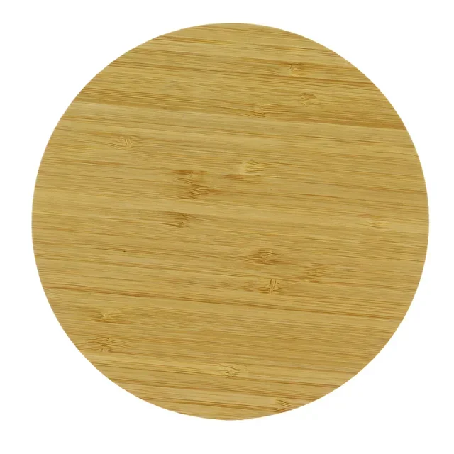 Round Table Top Capri - Natural Bamboo - Diameter 600 mm