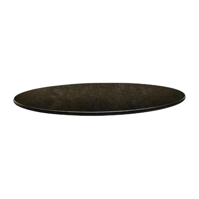 Plateau de Table Rond Smartline Cyprus Métal Ø 80 cm - Occasion Reconditionnée
