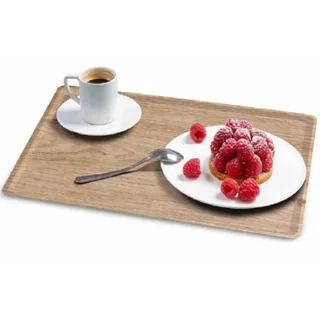 Tablero de Mesa Laminado Melamina Rectangular - 280 x 200 mm - Acabado Roble Claro - Pack 20 Unidades