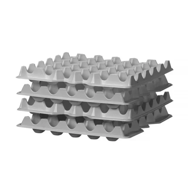 Plateaux Porte-Oeufs Compatibles OVOBOX 120 - Pack de 4 Unités