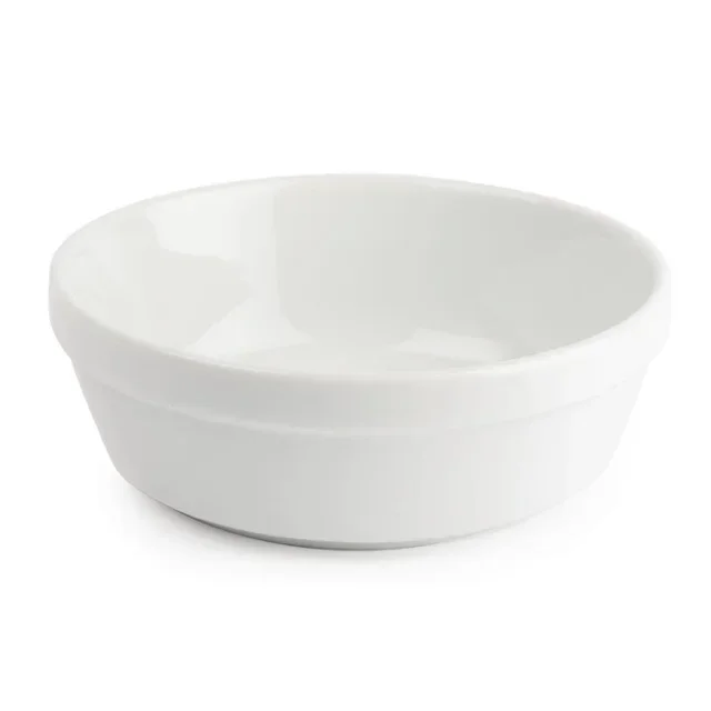 Round White Gratin Dishes Ø 137 mm - Set of 6