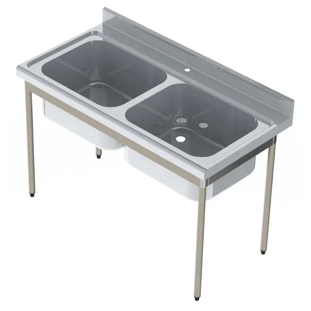 Doppelspüle - Breite 700 mm - Länge 1500 mm