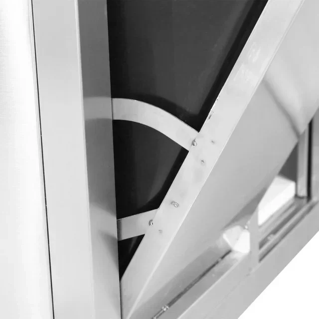 Spültisch mit Aufkantung und integriertem Mülleimer - 1200 x 600 mm