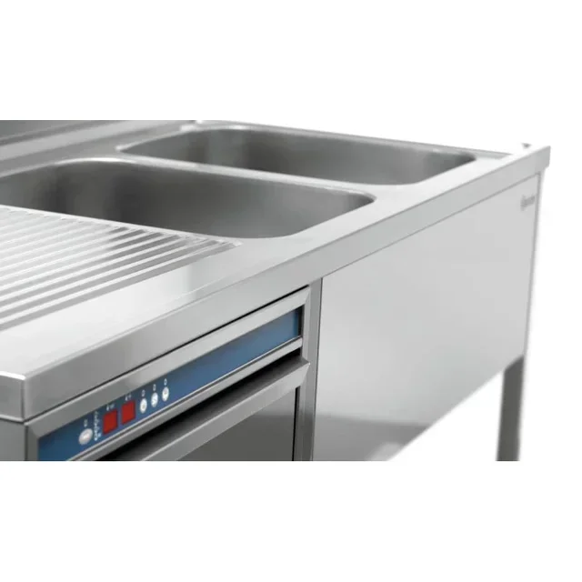 Fregadero Lavadero 700 - Doble Cubeta con Escurridor Izquierdo